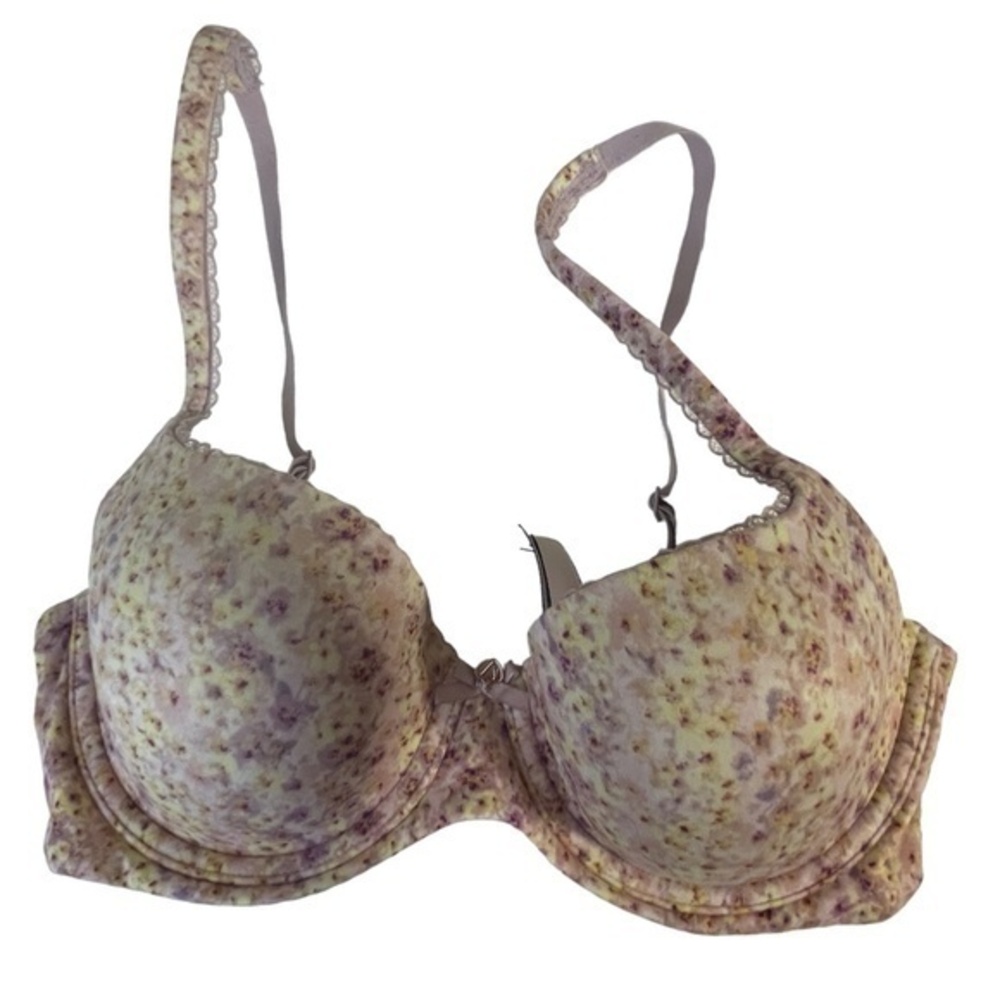 Victoria Secret Body by Victoria Lined Demi Bra Floral Size 32D